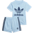 adidas Shorts Tee Kids Sæt - Clear Sky