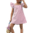 Shein Young Girl Daily Casual Striped Square Neck Dress For And Summer