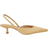 Shein Womens Solid Color Kitten Heels Elegant PointedToe High Heels With Fashionable Ankle Strap And Exposed Heel