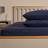 OHS Teddy Fleece Pillow Case Blue (75x50cm)