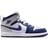 Nike Jordan 1 Mid PS - White/Neutral Grey/Gum Medium Brown/Midnight Navy