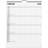 Mayland Studie Familiekalender Black and White 5 kol. 2025/2026