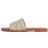 Tommy Hilfiger Webbing Woven Logo Strap Mules - Horseradish