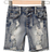 Shein Young Boy Summer Distressed Street Style Denim Shorts