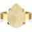 Caroline Svedbom Mini Drop Ring Soft Yellow