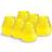 Bolsius Citronella Patio Outdoor Scented Yellow 40 Burning Hours Pack 6 Candle
