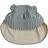 Konges Sløjd Aster Bear Sun Hat Grs 6-9 Mdr