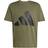 adidas Men Essentials Big Logo Tee - Olive Strata/Black