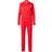 adidas Essentials 3 Stripes Tracksuit - Red