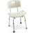 NRS Healthcare Height Adjustable Shower Chair with Back Rest