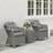 ClassicLiving Rattan Grey 2 Bistro Set