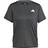 adidas Womens Training 3 Stripe Crew T-shirt - Black