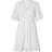 Selected Femme Kjole Slfdahlia SS Short Broderi Dress - Bright White