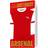Arsenal FC Arsenal FC Birthday Card Retro