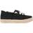 Toms Carolina Lace-Up - Black Beachside Woven/Fray