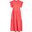 Vila Klänning viSummer S/S Midi Dress - Röd