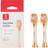 Oclean Easy Clean Replacement Brush 2 Pack Orange
