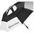 TaylorMade Double Canopy Umbrella 64 Paraply - Black/White