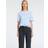 Selected Femme SLFEssential SS Striped Boxy Tee - Cornflower Blue/Bright White