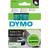 DYMO D1 Tape Black on Green 0.9cmx7m