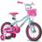 Joystar 14 Inch Girls with Training Wheels Kids Bike