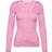 Rosemunde Silk Cardigan Regular LS W/Rev Vintage Lace - Prism Pink