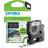 DYMO D1 Tape Flexible Nylon Black on White 1.2cmx3.5m