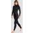 Roxy Women's 3/2 Prologue Backzip FLT Neoprendragt Damer Størrelse 4 Farve Sort
