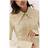 PrettyLittleThing Butter Yellow Pinstripe Oversized Collar Fitted Shirt - Yellow