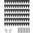 VEVOR Steel Landscape Edging 6 Packs 40 x 6 in Rust-Resistant Garden Edging Border Black