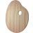 Mabef Träpalett Oval 30X40X0,5CM