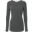 Gai+Lisva Amalie L/S Wool Top - Metal Grey