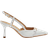 Cuccoo Women's Pointed Toe High Heel Pumps - White