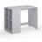 Kidsaw Grey Kids or Child Desk with Storage on Wheels