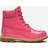 Timberland Premium 6 Inch Lace Up Waterproof Boot - BR Pink Patent Leather
