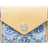 Tory Burch T Monogram Denim Small Envelope Wallet - Seltzer