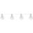 Eglo Partaj LED 4.5 Meter White Transparent Outdoor Fairy Lights String Light