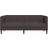 vidaXL 2-Sitzer Dunkelbraun Sofa 176cm Zweisitzer