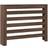 vidaXL Radiator Cover Brown Oak 104 x 20 x 82 cm