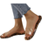 Shein Women Leopard Pattern Clear Strap Flat Sandals, Fashionable PVC Slide Sandals For Summer