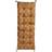 Chic Antique Aix Madrass Med Blommönster Terrakotta Stolsdyna Brun (180x70cm)
