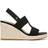 LifeStride Tallulah Espadrille Wedge Sandals - Black