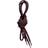 Lundhags Shoe Laces 200 cm Black/Pecan