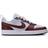 Nike Court Borough Low Recraft Big - Pure Platinum/Dark Team Röd/Blue Beyond