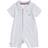Tommy Hilfiger Baby Organic Cotton Stripe Romper - Breezy Blue