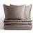 H&M Dubbelt Påslakanset I Satin 240x220 50x60 - Brun Påslakan Brun (240x220cm)