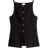 H&M Tapered Waist Waistcoat - Black