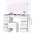 Latitude Run 142 cm H X 117 cm W X 40 cm D Dressing Table 101.6x297.2cm