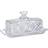 Godinger Dublin Crystal Covered Butter Dish