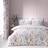 Dunelm Watercoloured Floral Duvet Cover Pink (200x200cm)